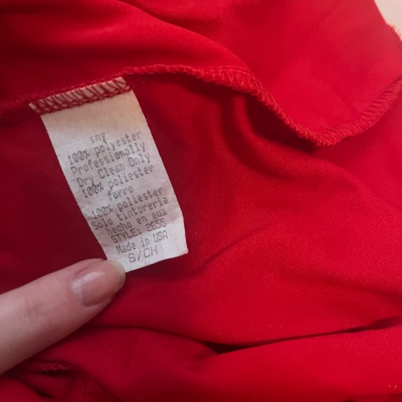 Vintage Forever 21 red glitter dress - Picture 6 of 8